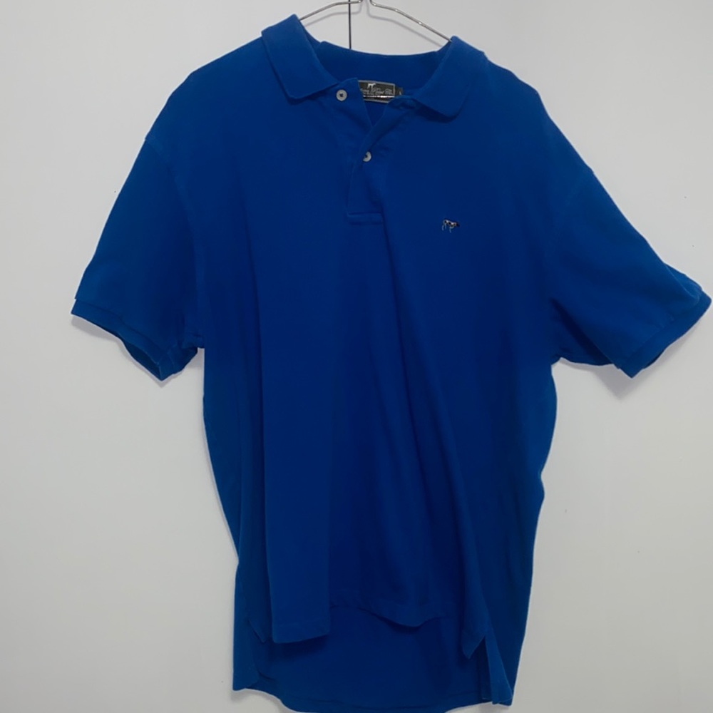 LARGE BLUE SOUTHERN POINT CO. POLO